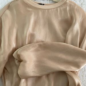 Zara Luster Cream Pullover